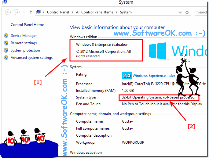 I'm running Windows-8 x32/x86 (32 bit) or x64 (32-bit) Edition installed