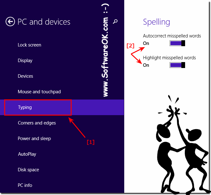 Spelling when Typing in Windows 8.1/10!