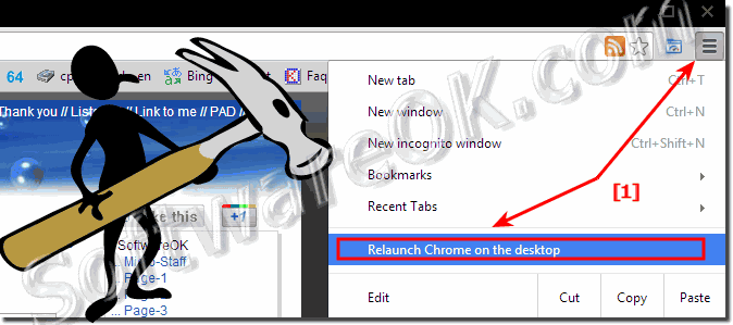 Start Google chrome in the Windows Desktop Mode!