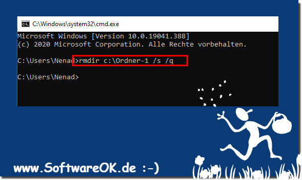 Delete entire directories with PowerShell and CMD!