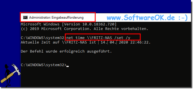 Synchronize the clock on your Windows with a www time server! 