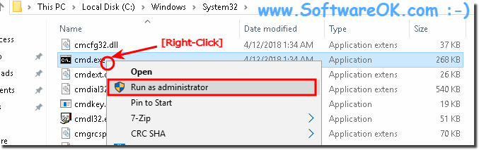 extended command prompt and normal on Windows!