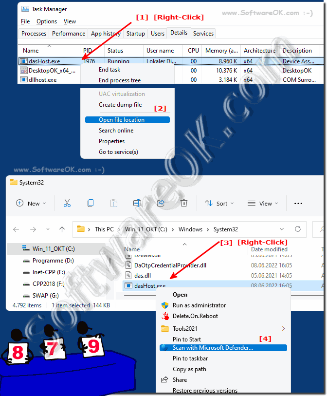 Is dashost.exe a Windows Virus?