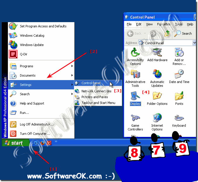 Windows XP Screen Resolution and Display Settings!
