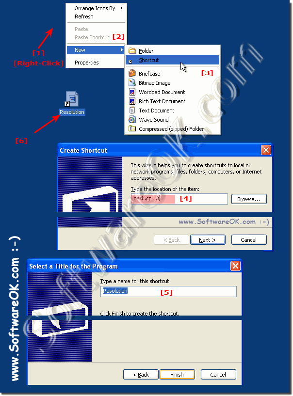 Windows XP screen resolution!