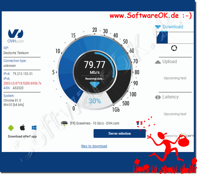 The big DSL speed test - test DSL speed