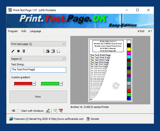 Главная страница тест. Test Print. Print Test Page. RGB Test Print. Linux Test Print Page.