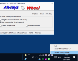 Allows Mouse Wheel in inactive Window