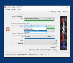 Energy efficiency improvement tool for MS OS