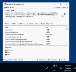 Portable tool to securely delete the data.