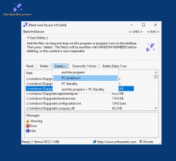 Portable tool to securely delete the data.