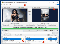 Quickly find the same or similar pictures.