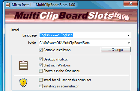 10 extra Clipboard Memory Slots
