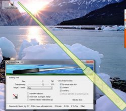 Virtual pointer stick on your Windows Desktop